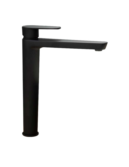 Grifería de lavabo ALEXIA Monomando XL negro mate