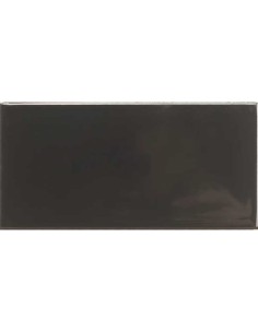 Azulejo MANHATTAN Urban Negro Brillo 7,5x15cm