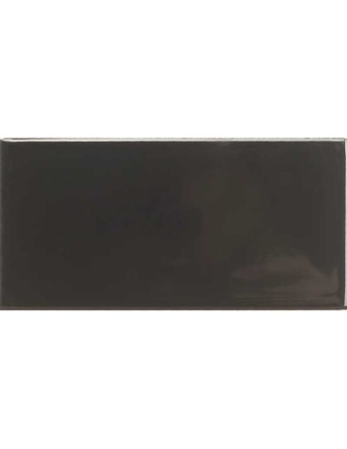 Azulejo MANHATTAN Urban Negro Brillo 7,5x15cm