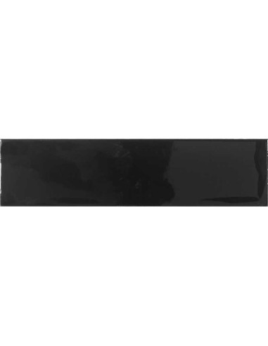 Azulejo ALBORAN Negro Brillo 7,5x30cm