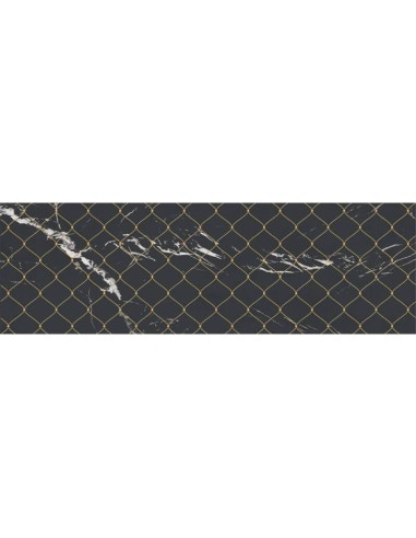 Azulejo MARMOREA WALL Friso Marquina 31,5x100cm
