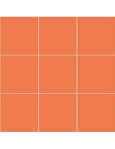 Azulejo CHROMA Naranja Mate
