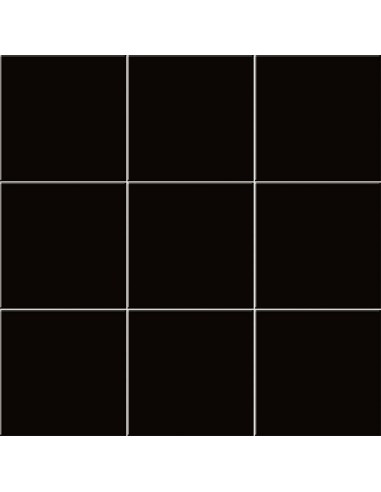 Azulejo CHROMA Negro Brillo