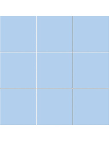 Azulejo CHROMA Celeste Brillo