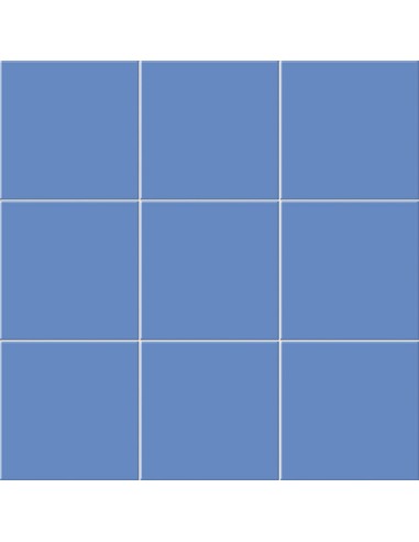 Azulejo CHROMA Azul Medio Mate