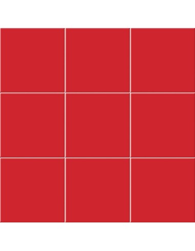 Azulejo CHROMA Rojo Brillo