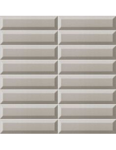 Azulejo SETTECENTO Bissel Gris 7,5x30cm