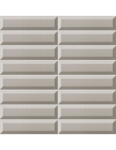 Azulejo SETTECENTO Bissel Gris 7,5x30cm