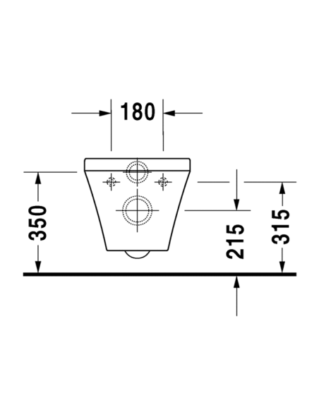Inodoro DURASTYLE Suspendido