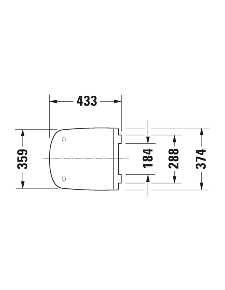 Tapa de caída amortiguada