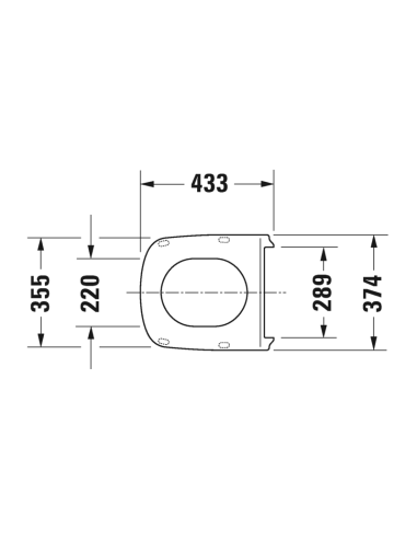 Tapa de caída amortiguada