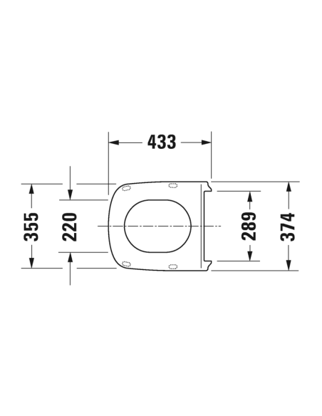 Tapa de caída amortiguada