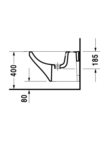 Bidé DURASTYLE Suspendido