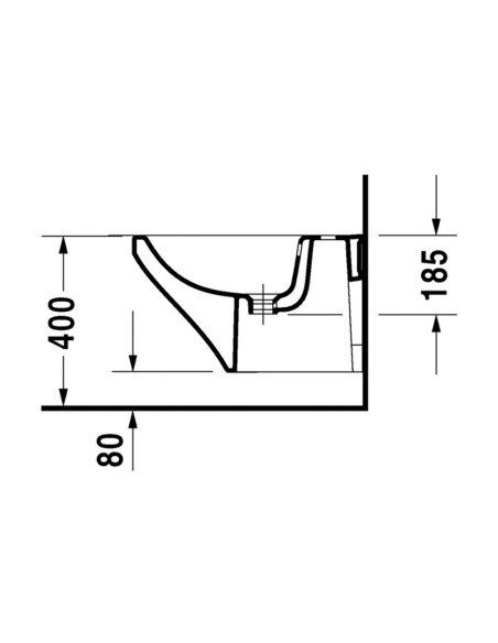 Bidé DURASTYLE Suspendido
