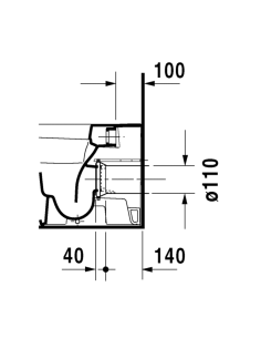 Inodoro DURASTYLE Suelo 2