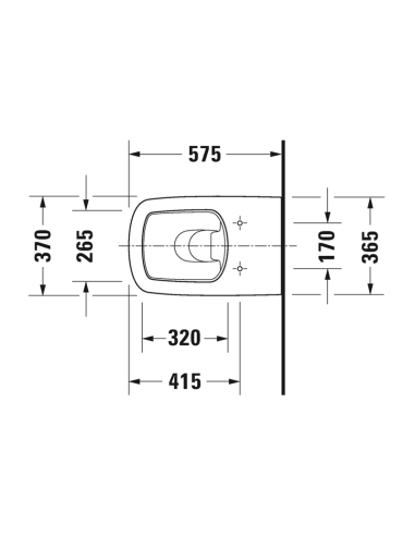 Inodoro DURASTYLE Suelo