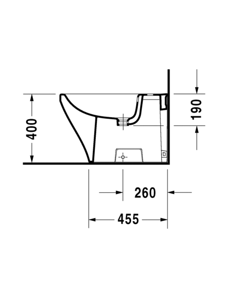 Bidé DURASTYLE Suelo