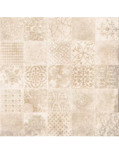 Porcelánico Alhamar Blanco Decorative 33x33cm